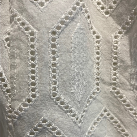 Anthropologie White Textured Blazer Blazers & Suit Jackets - Picture 8 of 8